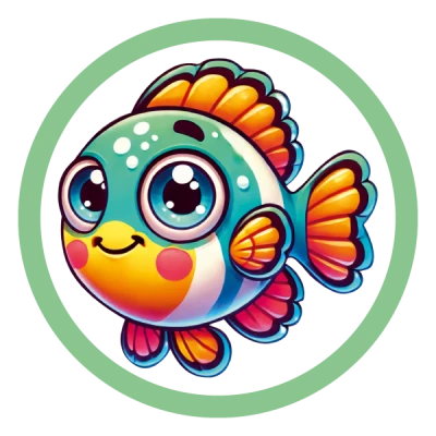 green fish